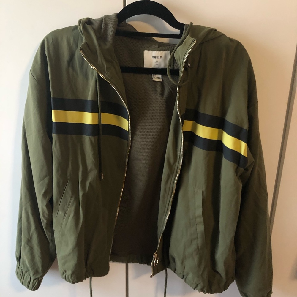 Army green jacket